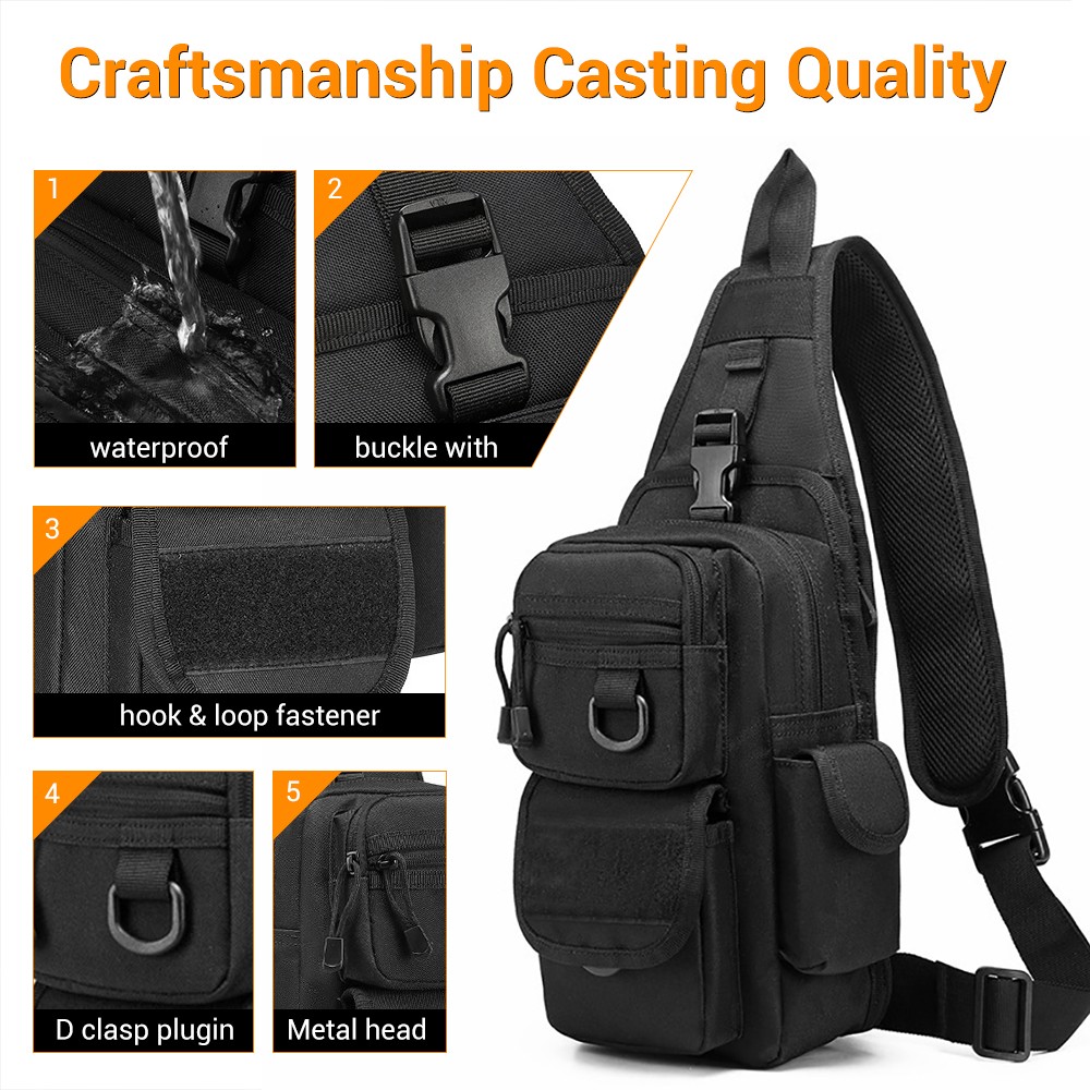 전술 권총 가방, 권총 홀스터, 권총 운반 파우치, 야 - Edc Concealed Carry Sling Bag 리뷰 및 가격