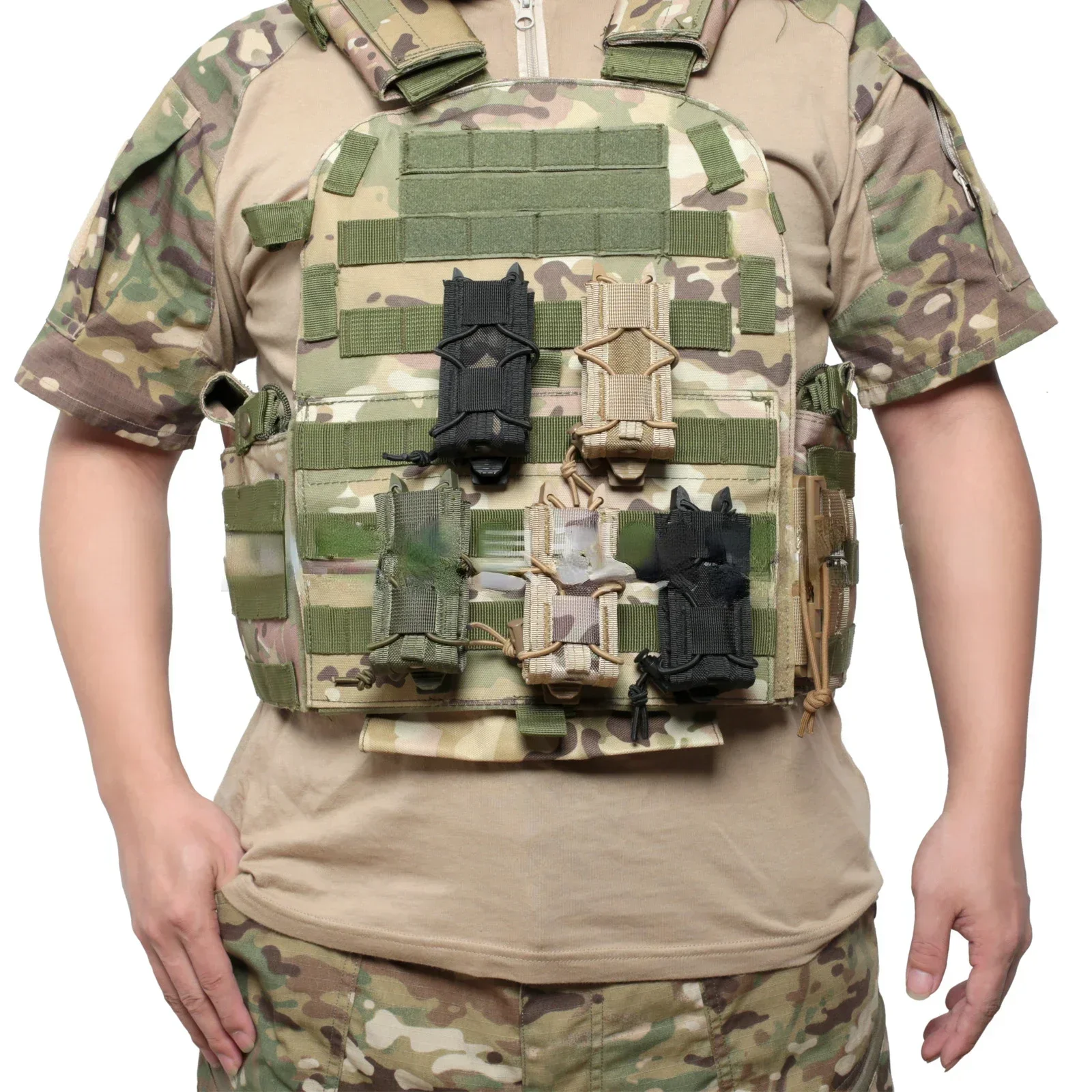 잡지 주머니 9MM 전술 Molle 권총 단일 매거진  - Edc Carry Kit 리뷰 및 가격
